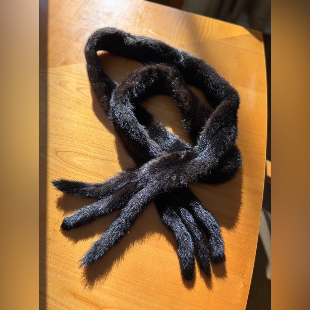 Mink scarf. Vintage.